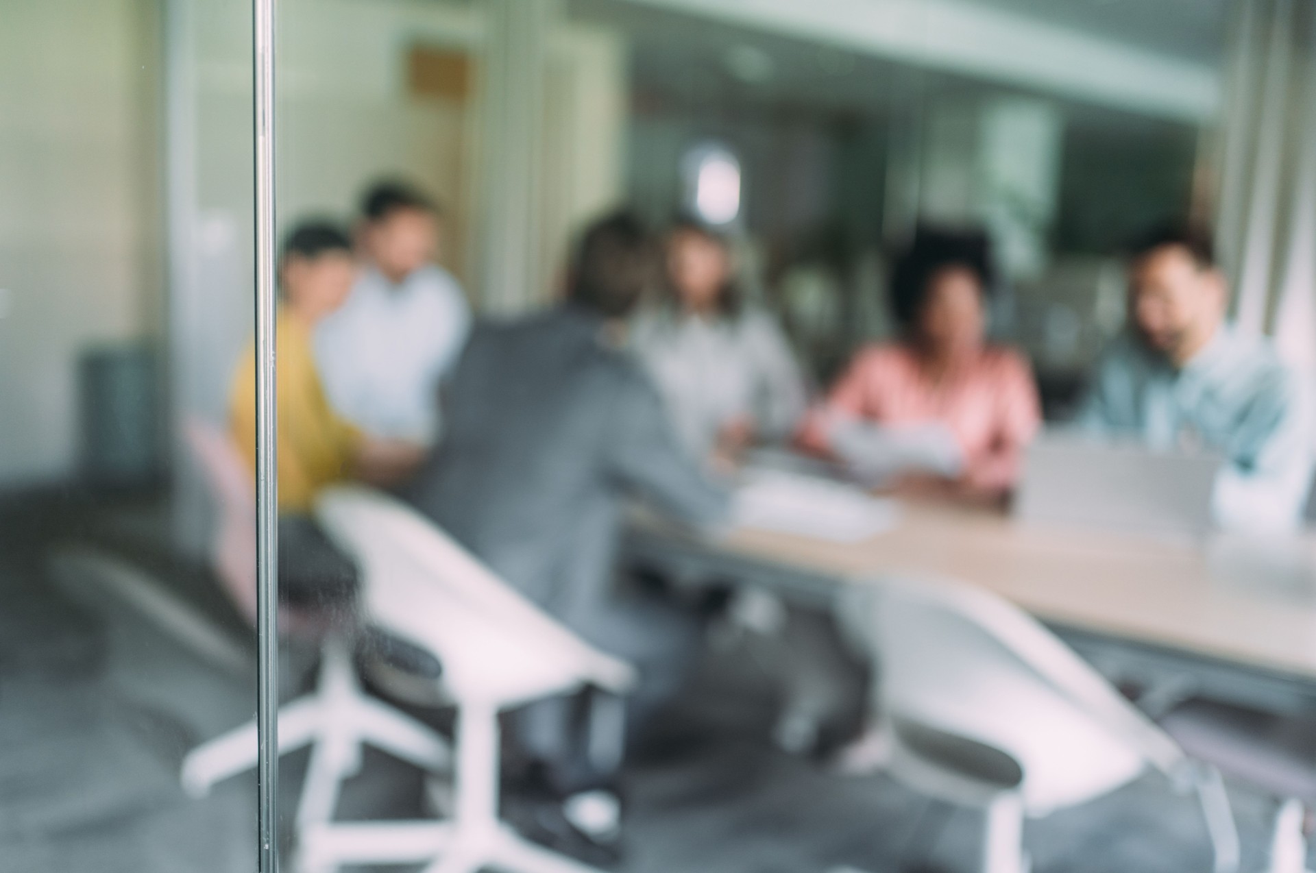 Business persons on meeting in the office.